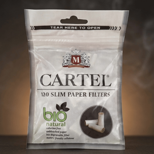 Cartel Slim sigara sarma filtresi - Organik - 120 adet