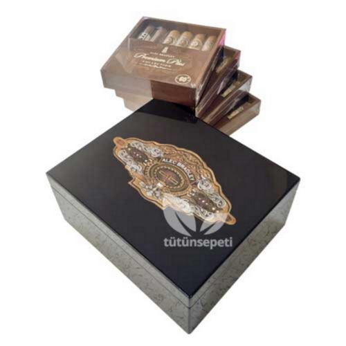 Alec Bradley Premium Humidor + 24's Puro seti - Görsel 2