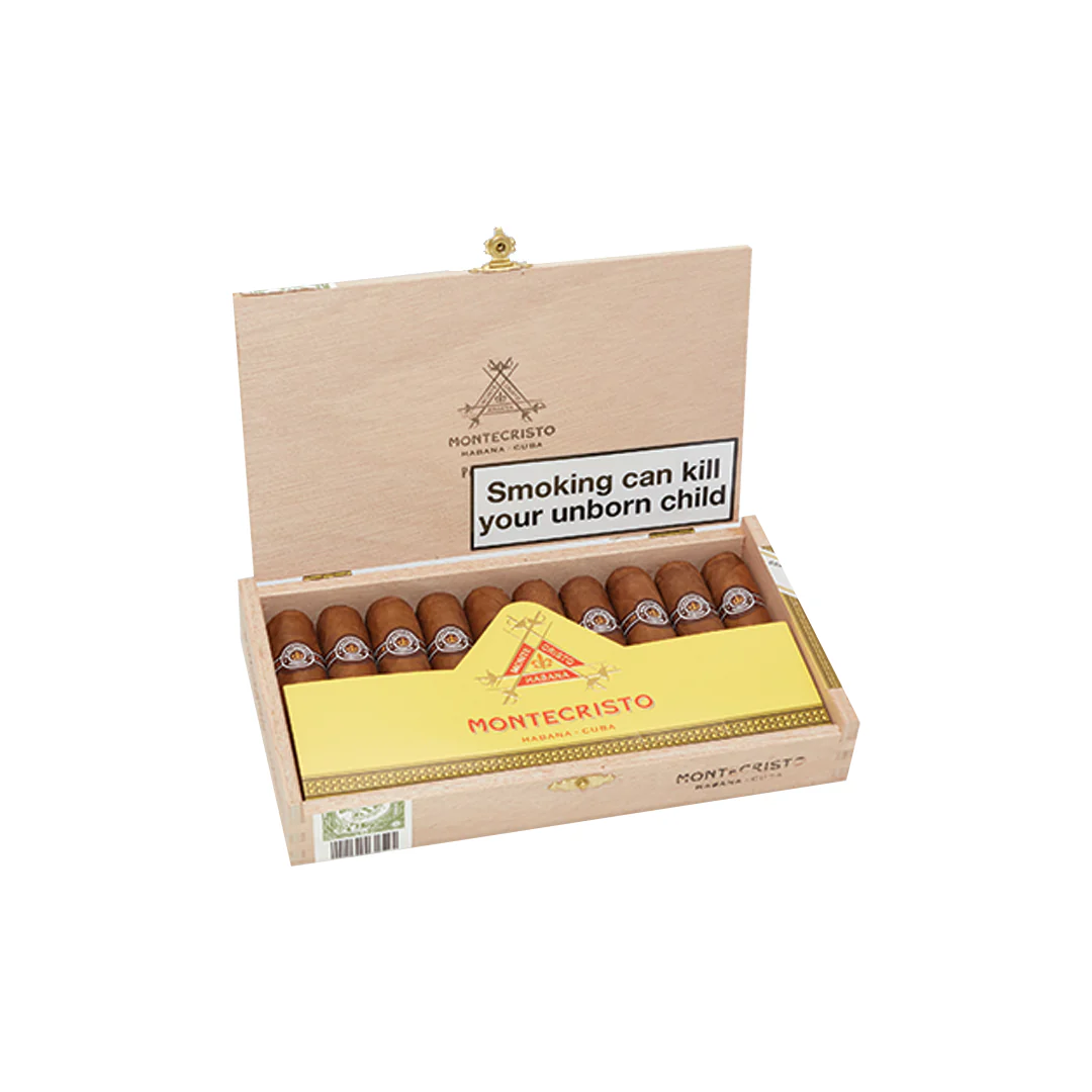 Montecristo Edmundo Tubos 10's Puro FREESHOP