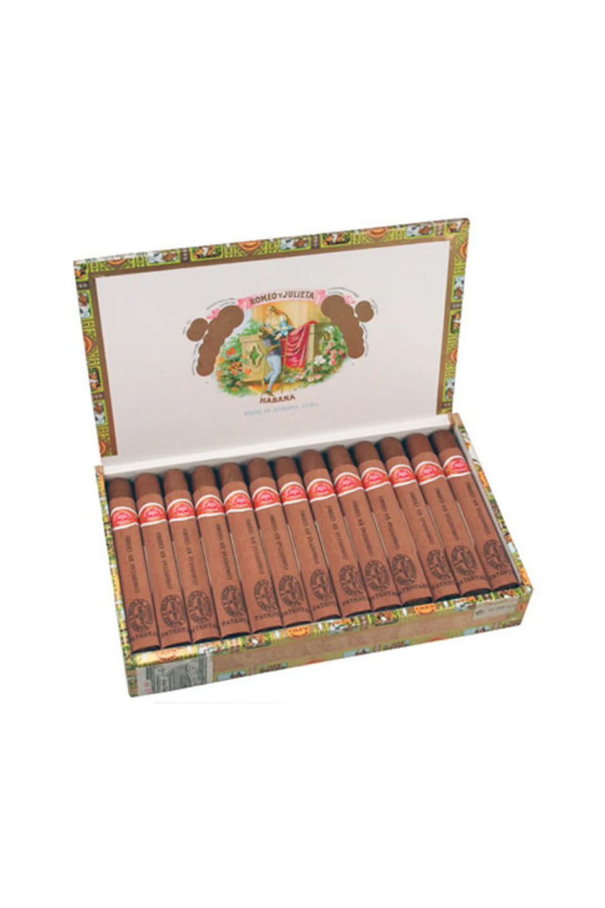 Romeo Y Julieta Coronitas en Cedro Puro 25's FREESHOP