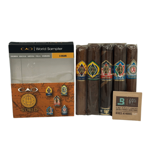 CAO World Sampler Robusto 5's Puro - Görsel 2